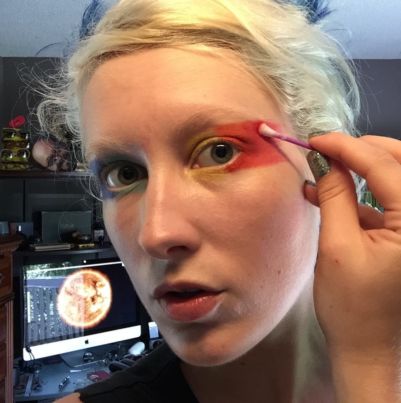 Illustration for article titled Too Much, Girl: Rainbow MakeupÂ